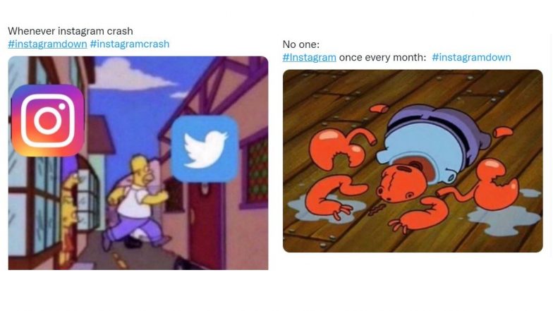 #instagramdown Funny Memes & Jokes Go Viral on Twitter After Instagram Faces Outage for Many Users, Check Hilarious Reactions