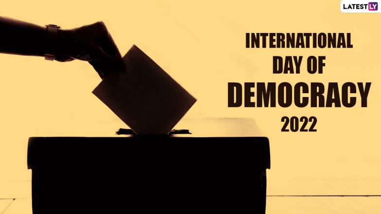 International Day of Democracy 2022 Quotes & HD Images: Raise Awareness About the Spirit of Democracy by Sharing These Quotes About Democracy | ???????? LatestLY