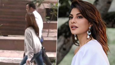 Jacqueline Fernandez Arrives at EOW Office in Delhi in Connection With Conman Sukesh Chandrashekhar Money Laundering Case (Watch Video)