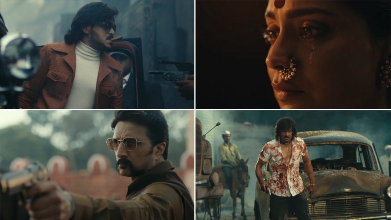 Kabzaa Teaser: Upendra, Kiccha Sudeep and Shriya Saran's Film Promises Intense Action (Watch Video)