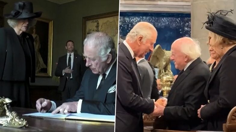 King Charles III Loses His Calm Over a Leaking Pen During Ireland Visit, Says ‘Every Stinking Time’ (Watch Video)