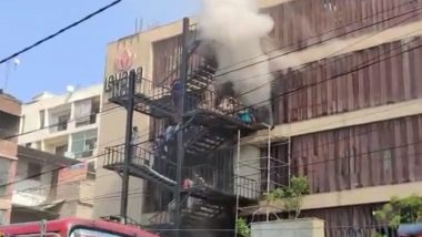 Hotel Levana Suites Fire: Four Dead, 10 Injured in Hazratganj Blaze, UP CM Yogi Adityanath Orders Probe