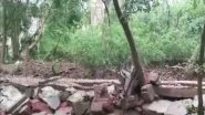 Lucknow Wall Collapse: 9 Killed, Two Injured After Wall of House Collapses in Dilkusha Due to Heavy Rain (Watch Video)