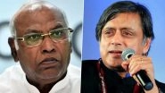 Congress President Election Result 2022: Counting of Votes Underway in Mallikarjun Kharge vs Shashi Tharoor Contest