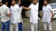 Video: Businessman Brandishes Gun, Assaults Officers of Electricity Department Who Comes To Collect Light Bill in UP&rsquo;s Ballia