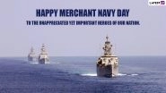 Merchant Navy Day 2022 Images & HD Wallpapers for Free Download Online: Wish Happy Merchant Navy Day Quotes and Messages To Honour the Brave Men and Women