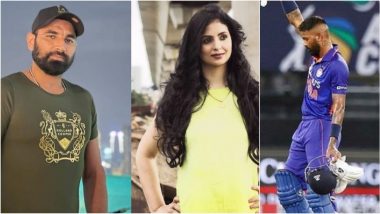 Mohammed Shami’s Estranged Wife Hasin Jahan Praises Hardik Pandya While Making a Veiled Attack on Indian Pacer With ‘Womaniser’ Comment