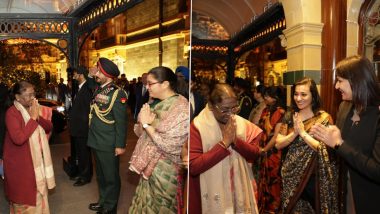 Queen Elizabeth II Last Rites: President Droupadi Murmu Arrives in London To Attend Queen’s State Funeral