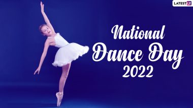 National Dance Day 2022 Quotes: Share These Wishes, Messages, HD Wallpapers and SMS With Your Dear Ones Before You Hit The Dance Floor