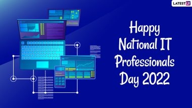 National IT Professionals Day 2022 Images and HD Wallpapers for Free Download Online: WhatsApp Messages, Greetings and Facebook Quotes To Thank All the Tech Experts