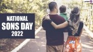 National Sons Day 2022 Images and WhatsApp Status Video: Share Son&rsquo;s Day Wishes, Heartfelt Messages and Quotes With Your Dear Sons on This Day