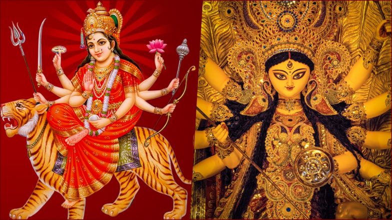 Navratri and Durga Puja Difference: Ahead of Shardiya Navratri 2022, From Food to Festivities, Know How These Two Celebrations Are More Different Than You Think!