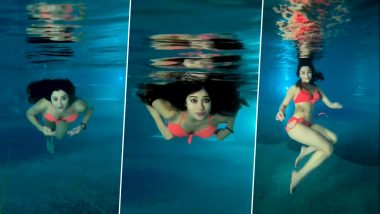 Pishachini's Nyrraa Banerji Calls Herself a 'Mermaid' While Swimming Underwater in Bikini (Watch Video)