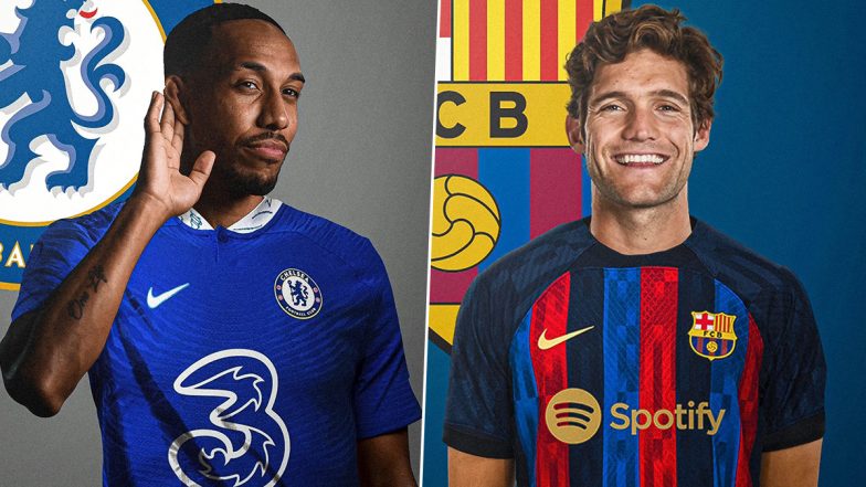 Deadline Day Transfers: Pierre-Emerick Aubameyang Set To Join Chelsea, Marcus Alonso Completes Move to Barcelona