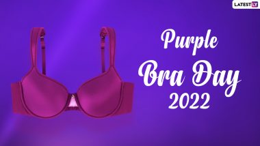 Purple Bra Day 2022 in Australia: Know Date, Significance, History and Ways To Observe This Day for Raising Awareness About Breast Cancer