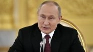 Russian President Vladimir Putin Declares Annexation of Ukrainian Territories of Donetsk, Luhansk, Kherson and Zaporizhia, Says 'There Are Four New Regions of Russia'