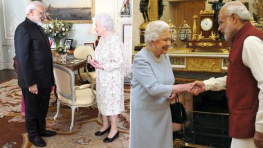 Queen Elizabeth II Dies at 96: PM Narendra Modi Pays Heartfelt Tribute to Britain's Queen, Says 'Stalwart of Our Times, Personified Dignity and Decency'