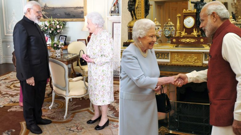 Queen Elizabeth II Dies at 96: PM Narendra Modi Offers Condolences, Says ‘The Queen Will Be Remembered as a Stalwart of Our Times’