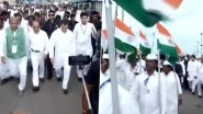 Tricolour Under Attack by BJP, RSS Who Are Dividing Country on Lines of Religion, Language, Says Rahul Gandhi During Bharat Jodo Yatra Rally