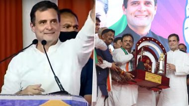 Gujarat Assembly Elections 2022: Rahul Gandhi Plays Sardar Patel Card To Woo Voters, Says ‘BJP Govt Acting Opposite to Vallabhbhai’s Ideology’