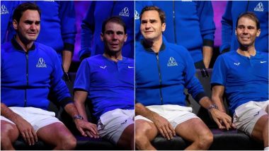 Roger Federer, Rafael Nadal Holding Hands While Crying Photos Go Viral, Netizens Hail Fedal for Smashing ‘Toxic Masculinity in Sports’ Stereotype