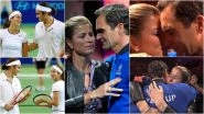 Roger and Mirka Federer Are Most Precious Beans! Photos and Videos From Swiss Tennis Legend&rsquo;s Last Professional Match Will Make You Super Emotional