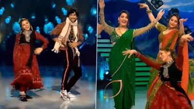 Jhalak Dikhhla Jaa 10: Rubina Dilaik Makes Rashmika Mandanna and Judges Dance to Himachali Music in New Promo of the Show (Watch Video)