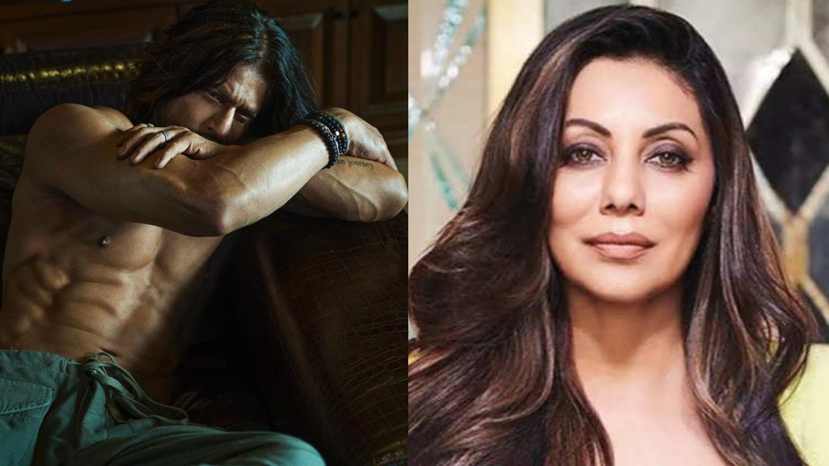 Agency News Gauri Khan Has Funny Reaction To Srks Shirtless Pic Latestly 