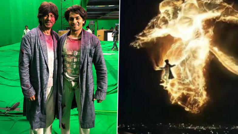 Brahmastra: Shah Rukh Khan Smiles Broadly As He Poses With His 'Stunt Double' Hasit Savani in Viral Picture!