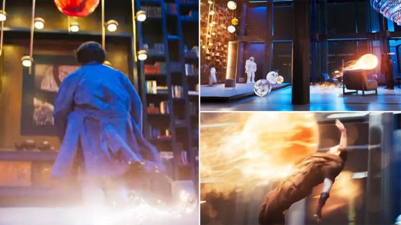 Brahmastra Teaser: Is That Shah Rukh Khan Doing a Wall-Flip as Vanarastra in New Promo of Ranbir Kapoor-Alia Bhatt Starrer? (Watch Video)