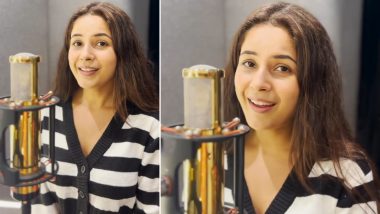 Shehnaaz Gill Treats Her Fans With Her Soulful Voice by Crooning to Romantic Song ‘Lae Dooba’ (Watch Video)