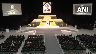 Shinzo Abe State Funeral Live Streaming: Watch Online Telecast of Last Rites As Japan Bids Adieu to Former PM