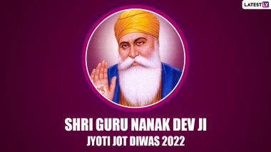 Shri Guru Nanak Dev Ji Jyoti Jot Diwas 2022 Images and HD Wallpapers for Free Download Online: WhatsApp Quotes, SMS, Messages and Sayings To Mark The Sikh Observance 