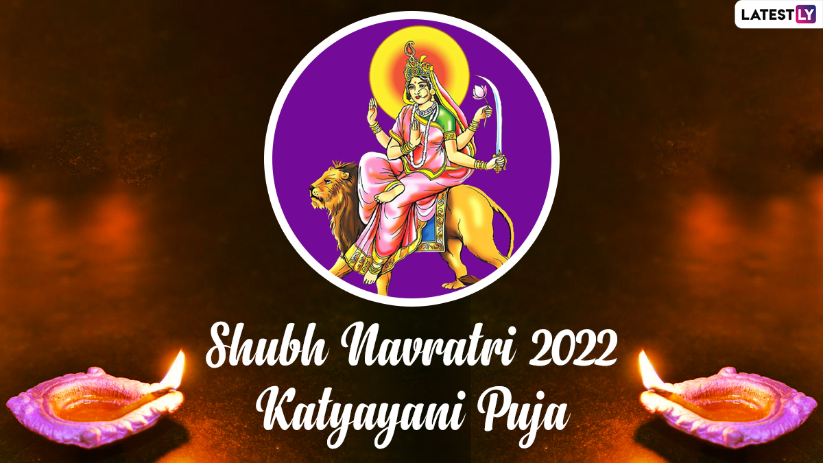 Navratri 2022 Greetings For Katyayani Puja Whatsapp Messages Sms Katyayani Devi Images And Hd 0778
