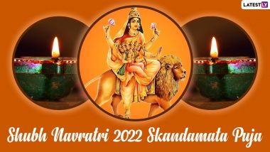 Navratri 2022 Greetings for Skandmata Puja: WhatsApp Messages, SMS, Skandamata Devi Images and HD Wallpapers To Send on Day 5 of Sharad Navratri