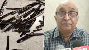 Uttar Pradesh Shocker: Doctor Removes 62 Spoons From Man’s Stomach in Muzaffarnagar (See Pics)