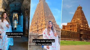 Sravanya Pittie’s Viral Brihadisvara Temple Video Has This Interesting Chiyaan Vikram and Aishwarya Rai Bachchan’s Ponniyin Selvan Connection – Here’s How