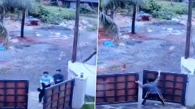 Video: Narrow Escape For Students After Stray Dogs Chase Them in Kerala’s Kannur