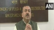 PMGKAY Scheme Update: Narendra Modi Govt to Take Call on Extending Free Ration Scheme Beyond September 30, Says Food Secretary Sudhanshu Pandey
