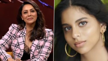Koffee With Karan 7: Suhana Khan Makes Her 'Debut' on the Chat Show for Mommy Gauri Khan (Watch Video)