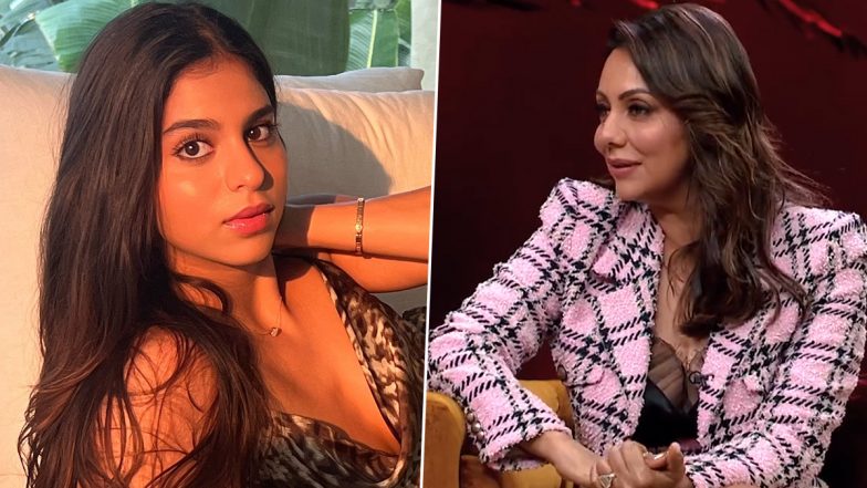 Koffee With Karan 7 Ep 12: Gauri Khan Has the Best Dating Advice for Daughter Suhana Khan in New Promo of KWK (Watch Video)