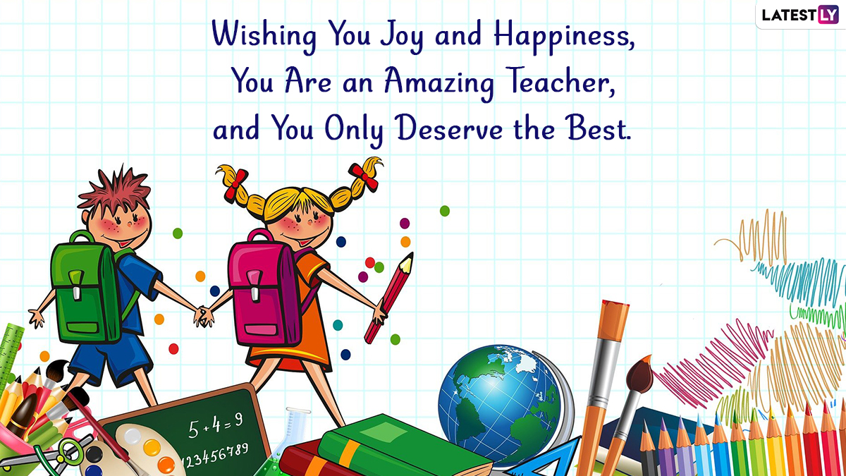 Teachers' Day 2022 Greetings, Quotes & Wishes: WhatsApp Status ...