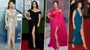 Catherine Zeta-Jones Birthday: 7 Times She Flaunted Her Obsession for Thigh-High Slit Dresses (View Pics)