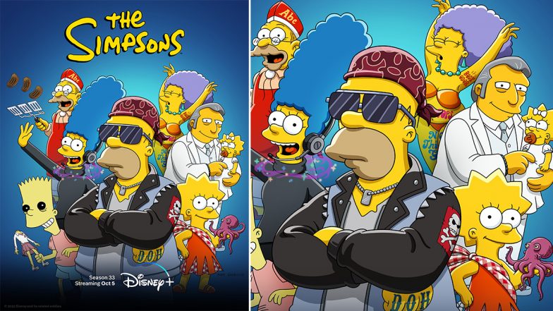 The Simpsons Season 33 to Premiere on Disney+ on October 5 (View Poster)