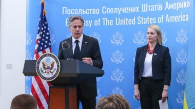 US Secretary of State Antony Blinken in Kyiv, Unveils Military Aid of USD 2 Billion for Europe