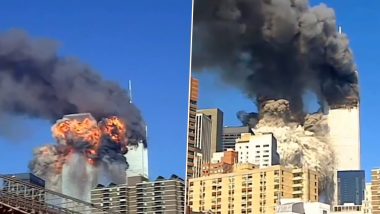 9/11 Attacks: Videos of Hijacked Planes Crashing Into Twin Towers of World Trade Center and Pentagon on September 11 in 2001 Will Leave a Lump in Throat