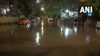 Mumbai Rains: Several Parts of City Face Waterlogging After Heavy Rainfall; IMD Issues Yellow Alert (Watch Video)