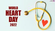 World Heart Day 2022 Images and HD Wallpapers for Free Download Online: Share Messages and Quotes To Raise Awareness About Cardiovascular Diseases