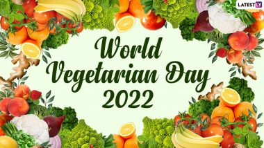 World Vegetarian Day 2022 Wishes & Funny Memes Go Viral: Share Greetings, Hilarious Jokes, Images and GIFs That Every Veggie-Eater Will Find Relatable!