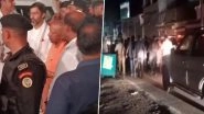 Yogi Adityanath&rsquo;s Car Breaks Down While Returning From Vidur Temple, Security Personnel Arrange Another Vehicle for UP CM (Watch Video)